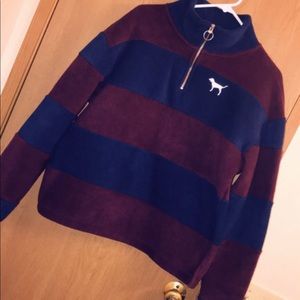 Pink striped jacket. New! M.